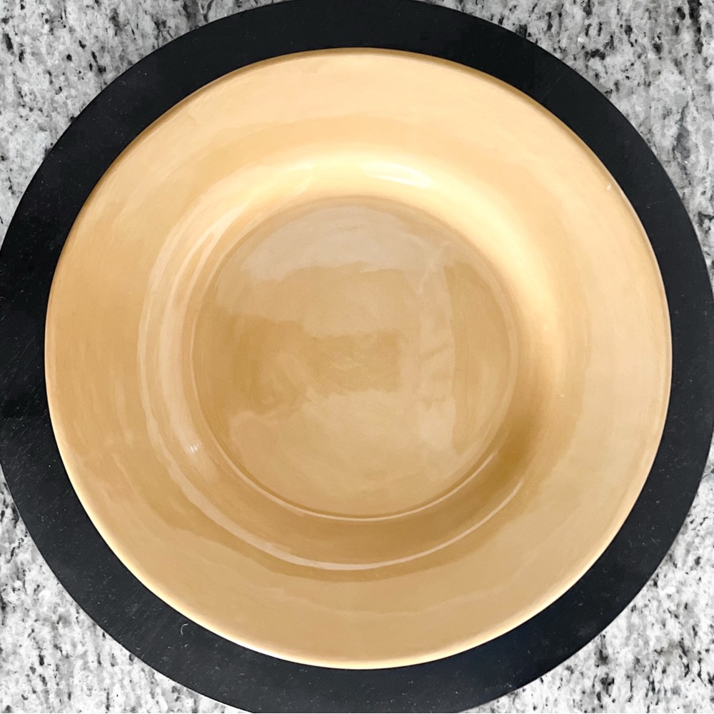 Pottery Barn Sausalito Plate, Amber 12-3/8”